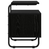 Bedside Cabinet 2 pcs Black Oak 40 x 36.5 x 50 cm 8007636