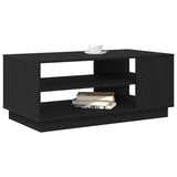 Coffee Table Black Oak 102 x 55 x 43 cm Engineered Wood 862713