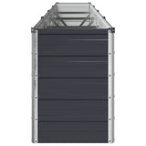 Raised Garden Bed Anthracite 320 x 40 x 55 cm cold-rolled steel 8006268