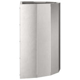 Planter Silver 60 x 30 x 50 cm Stainless Steel 883721