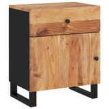 Bedside Cabinet 50x33x60 cm Solid Wood Acacia&Engineered Wood 350657