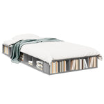 Bed Frame without Mattress Grey Sonoma 90x200 cm 3280522