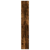 Bookcase Smoked Oak 40x30x189 cm Engineered Wood 857889