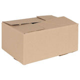 Folding Box 50 pcs Brown 30 x 21.5 x 14 cm Cardboard 4106567