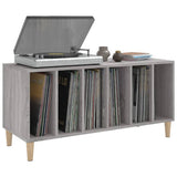 Record Cabinet Grey Sonoma 100x38x48 cm Engineered Wood 831979