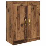 Wall-mounted Cabinet 2 pcs Old Wood 69.5 x 34 x 90 cm 3402689