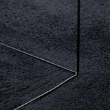 Rug OVIEDO Short Pile Black 240x340 cm 375563