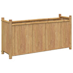 ZNTS Planter 100x30x50 cm Bamboo 366463