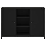 Sideboard Black 100x35x70 cm Engineered Wood 835514
