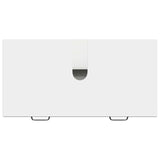 Bathroom Sink Cabinet HAARLEM White 82 x 41x 58.5 cm 896795