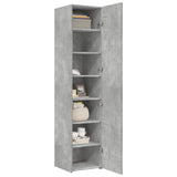Highboard Concrete Grey 40x42.5x185 cm Engineered Wood 3281402