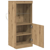 LED Sideboard Artisan Oak 41 x 37 x 100 cm Engineered Wood 863040
