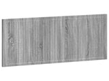 Wall-Mounted Headboard EDE Grey Sonoma Engineered Wood 896101