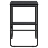 Desk with Storage Black Oak 100 x 50 x 75 cm 8007990