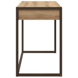 Desk with Storage Artisian Oak 100 x 50 x 75 cm Engineered Wood 886479