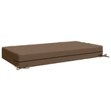 Seat Cushion SOEST 100% Polyester Taupe 120 x 80 x 15 cm 944297