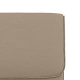 Lounge Chair Cappuccino 55x64x80 cm Faux Leather 351365