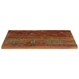Table Top 90x70x3.8 cm Rectangular Solid Wood Reclaimed 371140
