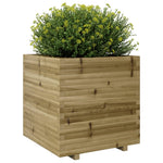 Garden Planter 70x70x72.5 cm Impregnated Wood Pine 3282588