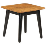 Coffee Table 45x45x40 cm Solid Wood Mango and Iron 356975