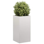 ZNTS Planter 40x40x80 cm Stainless Steel 860707