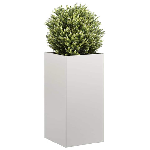 ZNTS Planter 40x40x80 cm Stainless Steel 860707