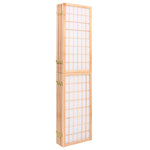 ZNTS Folding 6-Panel Room Divider Japanese Style 240x170 cm 352086