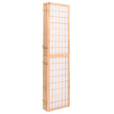 ZNTS Folding 6-Panel Room Divider Japanese Style 240x170 cm 352086