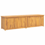 Garden Box 200x50x55 cm Solid Wood Teak 318735