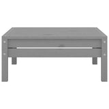 9 Piece Garden Lounge Set Grey Solid Pinewood 3082434