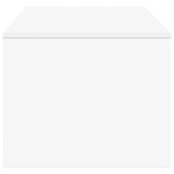 Coffee Table White 100 x 50 x 40 cm Engineered Wood 8000284