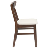 Dining Chairs 2 pcs Light Brown 42 x 47.5 x 81 cm 42020429