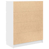 Sideboard White 80x35x99 cm Engineered Wood 3328480