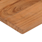Table Top 140x20x2.5 cm Rectangular Solid Wood Acacia 370887