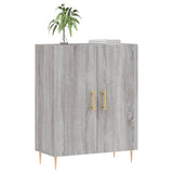 Sideboard Grey Sonoma 69.5x34x90 cm Engineered Wood 827714