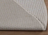 Area Rugs Round LUGO Cream 200 CM Polyester 42022686