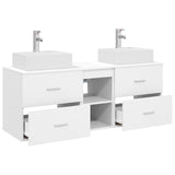 Bathroom Cabinet Set 3 pcs White 49.5 x 41 x 62.5 cm 3405835