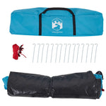 Camping Tent Dome 3-Person Blue Quick Release 4004227