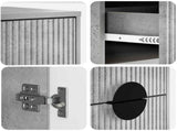 Sideboard VENRAY Concrete Grey 35 x 33 x 77.5 cm 8020012
