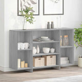 Sideboard Grey Sonoma 120x30x75 cm Engineered Wood 813066