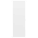 ZNTS Wall-mounted TV Cabinet White 37x37x107 cm Engineered Wood 805480