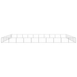 Dog Kennel Silver 70 m Steel 3082186