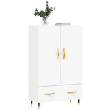Highboard White 69.5x31x115 cm Engineered Wood 828212