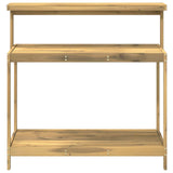 Outdoor Potting Bench 111.5 x 48.5 x 107 cm Solid Acacia Wood 903087