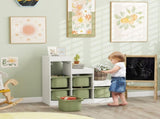 Toy Storage Organiser, Three-Layer Kids Toy Storage Units, with Removable Bins, for Ages 3-8 Years, T3398P554281