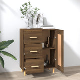 Sideboard Brown Oak 69.5x34x90 cm Engineered Wood 817371
