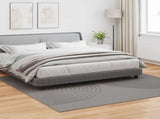 Area Rugs Square GALATI Grey 240 x 240 cm Polyester 42022826