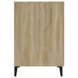Desk Sonoma Oak 140x50x75 cm Engineered Wood 812774
