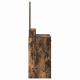 Dressing Table Smoked Oak 100 x 41 x 140 cm Engineered Wood 865149