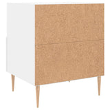 Bedside Cabinets 2 pcs White 40x35x47.5 cm Engineered Wood 827405